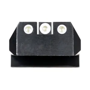 NIGHT FISION .180in Blade White Front Ring/White Rear Rings Night Sight Set for 1911 (1911-325-003-WGWG)