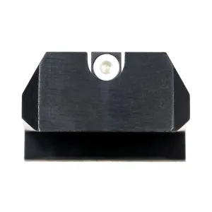 NIGHT FISION .180in Blade White Front Ring/U Notch Blank Rear Night Sight Set for 1911 (1911-325-014-WGZX)