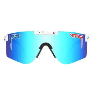 PIT VIPER The Absolute Freedom Double Wide White/Red/Blue Polarized Sunglasses (the-absolute-freedom-double-wide)