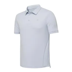 BERETTA Men's Champion's Edge Ice Grey Polo (MT461T258409SU)