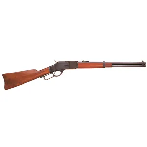 CIMARRON 1873 Carbine .44 WCF 19in Round Barrel 10rd Lever-Action Rifle w/ Saddle Ring (CA240AS1)