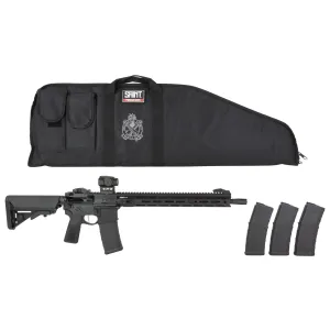 SPRINGFIELD ARMORY Saint Victor 5.56 NATO 16in Rifle Gear Pac w/ Viridian Venta, 4x 30rd Mags, Rifle Bag (STV916556B-V2-B5-PAC)