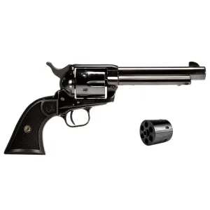 TAURUS Deputy Dual Cylinder .357 Mag/9mm 5.5in 6rd Polished Black Revolver (2-D357951)