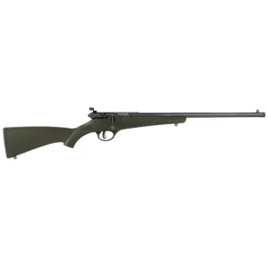 SAVAGE Rascal F-SR .22LR 16.125in 1rd Green Stock Bolt-Action Rifle (13813)