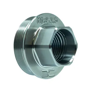 FAXON M18x1.5 Titanium Direct Thread Hub (FF-MD-SIL-HUB-M18-02)