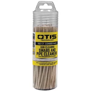 OTIS 100 Single Tip Swabs/50 Pipe Cleaners Combo Pack (FG-241-857)