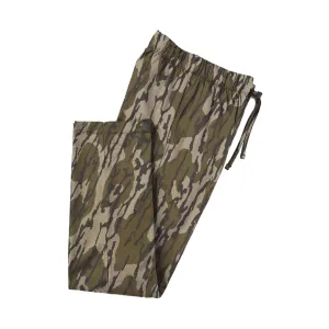 DRAKE WATERFOWL Men's Drake Lounge Pant Lightweight Mossy Oak Original Bottomland Sweatpants (DS3100-024)