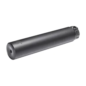 SUREFIRE SOCOM338-Ti .338 Lapua Black Titanium End Mount Sound Suppressor (SOCOM338-Ti-BK)