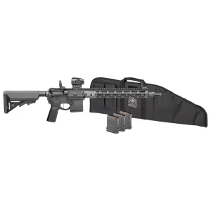 SPRINGFIELD ARMORY Saint Victor Low Capacity 5.56 NATO 14in Black Rifle Gear Pac w/ Viridian Venta, 4x 10rd Mags, Rifle Case (STV914556BLCV2B5-PAC)