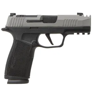 SIG SAUER P365-XMACRO COMP 9mm 3.1in 2x 17rd Mags 2-Tone Striker-Fired Pistol (365XCA-9-T-COMP)