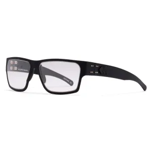 GATORZ EYEWEAR Delta Black /Black Logo /MilSpec Ballistic Photochromic w/ Anti-Fog Sunglasses (GZ-04-005)
