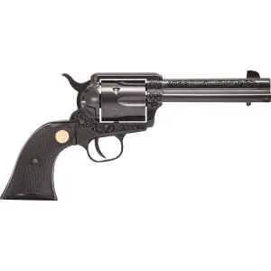 CHIAPPA FIREARMS 1873 22LR 4.75in 6rd Black Engraved Revolver (340.340)