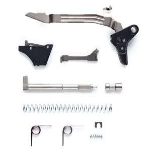 TIMNEY TRIGGERS Alpha Competition Ultimate Builder's Kit for Glock Gen 3-4 (Alpha-Glock-3-4-UBK-BLACK)