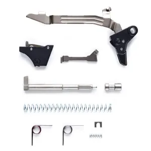 TIMNEY TRIGGERS Alpha Competition Pivot Safety Ultimate Builder's Kit for Glock Gen 3-4 (Alpha-Glock-Pivot-3-4-UBK-BLACK)