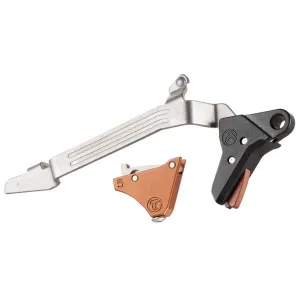 TIMNEY TRIGGERS Alpha Competition Bronze Trigger for Glock Gen 5 Large Frame (Alpha-Glock-5-Large-Bronze)