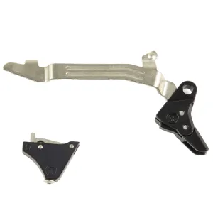 TIMNEY TRIGGERS Alpha Competition Pivot Safety Black Trigger for Glock Gen 5 (Alpha-Glock-Pivot-5-Black)