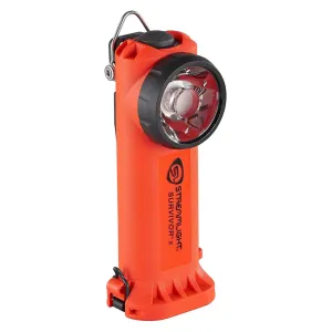 STREAMLIGHT Survivor X Orange Safety-Rated Firefighter's Right-Angle Light (90951)