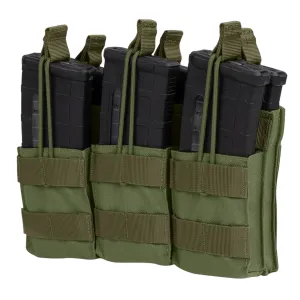 CONDOR OUTDOOR Triple Stacker Olive Drab M4 Mag Pouch (MA44-001)
