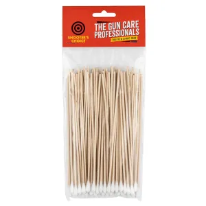 SHOOTER'S CHOICE Gun Cleaning 100-Pack Cotton Swabs (SHF-241-100B)