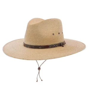 STETSON Cumberland Toasted Palm Straw Hat (OSCMBL-1934TE)