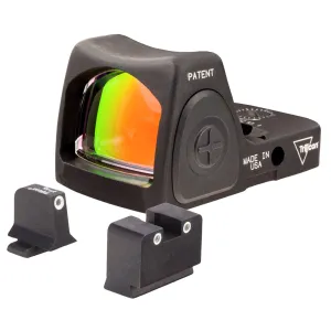 TRIJICON Dual Defense Kit RMR Type 2 w/ Suppressor/Optic Height Sight Set (RM07-C-700795)