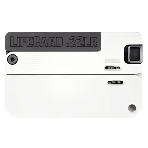 TRAILBLAZER FIREARMS LifeCard .22LR Polymer Handle Stormtrooper White Single-Shot Folding Pistol (LC1-P-SW)