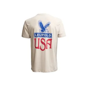 LEUPOLD Men's Eagle Badge Sand Short Sleeve Shirt (186542-par)