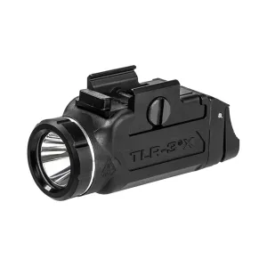 STREAMLIGHT TLR-3X 500-Lumen Black Tactical Weapon Light for 1913 Subcompact Handguns (59100)