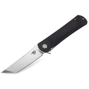 BESTECH KNIVES Kendo Black G10 Folding Knife (BG06A-1)