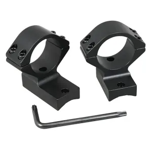 TALLEY Browning BLR/BAR/BPR 30mm High Black Scope Rings (750711)