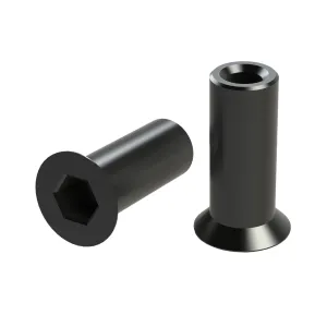 YANKEE HILL MACHINE CO 2-Pack 12g Allen Sleeve Nuts for Victra Suppressor (1211)
