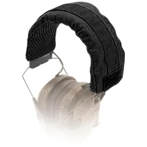 WALKER'S GAME EAR Razor Black Headband Wrap With Molle (GWP-HDBNDV)