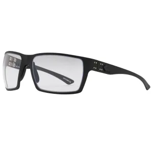 GATORZ EYEWEAR Marauder Black with Black Logo Frame and MilSpec Ballistic Photochromic Anti-Fog Lens Sunglasses (GZ-12-404)