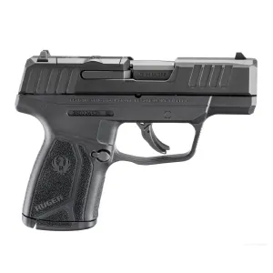 RUGER Max-9 9mm Luger 3.2in 10rd Black Centerfire Striker-Fired Pistol (3519)