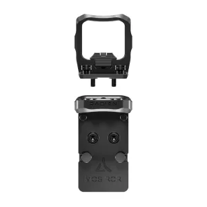 RADIAN WEAPONS Guardian Black Optic Guard for Glock MOS Trijicon RCR with Six Combo Back Up Iron Sights (H0016)