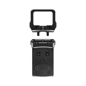 RADIAN WEAPONS Guardian Black Optic Guard for Glock MOS Holosun EPS with Six Combo Back Up Iron Sights (G1502)