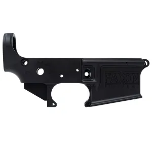 FAXON AR-15 Forged Stripped Lower Receiver (LR-FAX-F-A-S)
