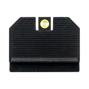 NIGHT FISION Optics Ready Stealth Yellow/Blank Night Sight Set For S&W M&P w/ RMR/507c/SRO (SAW-205-311-402-YGZX)