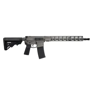 WARRIOR SYSTEMS WSM15 5.56mm NATO 16in 30rd Tungsten Gray V1 Brake Semi-Auto Rifle (8015103)