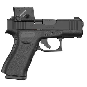 GLOCK G43X MOS8 9mm 3.39in 15rd Semi-Auto Pistol w/ Aimpoint COA 3.5 MOA Red Dot (PX4350B03FRMOS8A4)