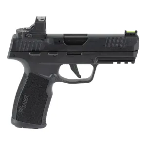 SIG SAUER P322 RS 22LR 4in 2x20rd Black Single-Action Pistol with Romeo RS Compact (322C-B-RS)