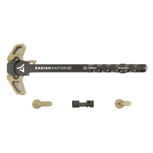 RADIAN WEAPONS Raptor-SD AR-15 FDE Charging Handle and Talon 45/90 Ambidextrous Safety Combo (R0940)