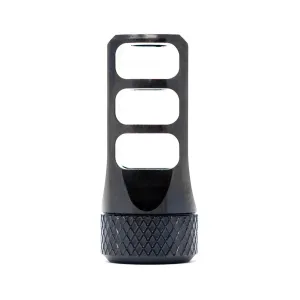 FAXON MuzzLok 8.6BLK M18x1.5 Steel QPQ Nitride 3 Port Muzzle Brake (FFMD863PMBSQPQ)