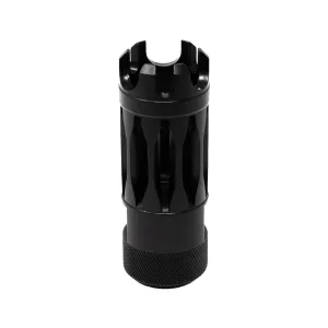 FAXON MuzzLok 7.62 Steel QPQ Nitride Ported Flash Hider (FFMD762PFHSQPQ)