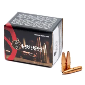 WILSON COMBAT Lehigh Defense .257 Caliber 102gr Controlled Chaos 50/Box Rifle Bullets (05257102CuSP)