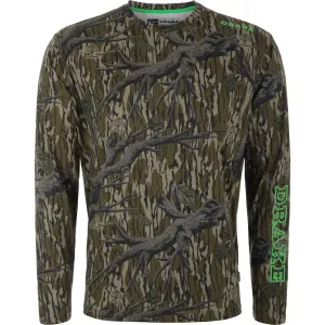 DRAKE Men's Lakeshore Performance Mossy Oak Original Treestand LS Crew (DS0120-032)