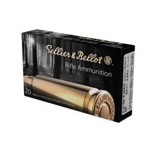 SELLIER & BELLOT 5.6x50R Mag 50 Grain 20rd Soft Point Rifle Ammo (SB5650RB)