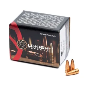 WILSON COMBAT Lehigh Defense .224 Caliber 32gr Controlled Chaos 50/Box Rifle Bullets (05224032CuSP)