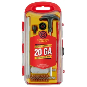 SHOOTERS CHOICE 20 Gauge Shotgun Cleaning Kit (SHF-SRK-20)