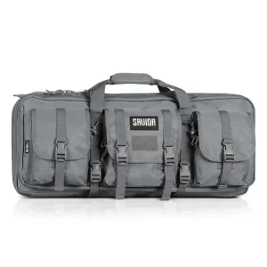SAVIOR EQUIPMENT American Classic Double Short Barrel Rifle SW Gray Bag (RB-3212DG-V1-GS)